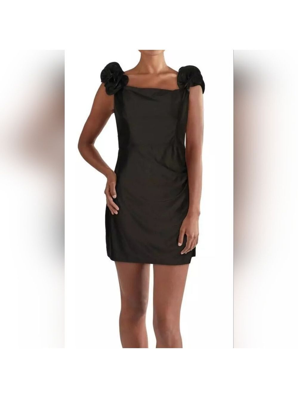 B. Darlin | Women's Black Strapless Mini Cocktail Dress | Elegant & Chic